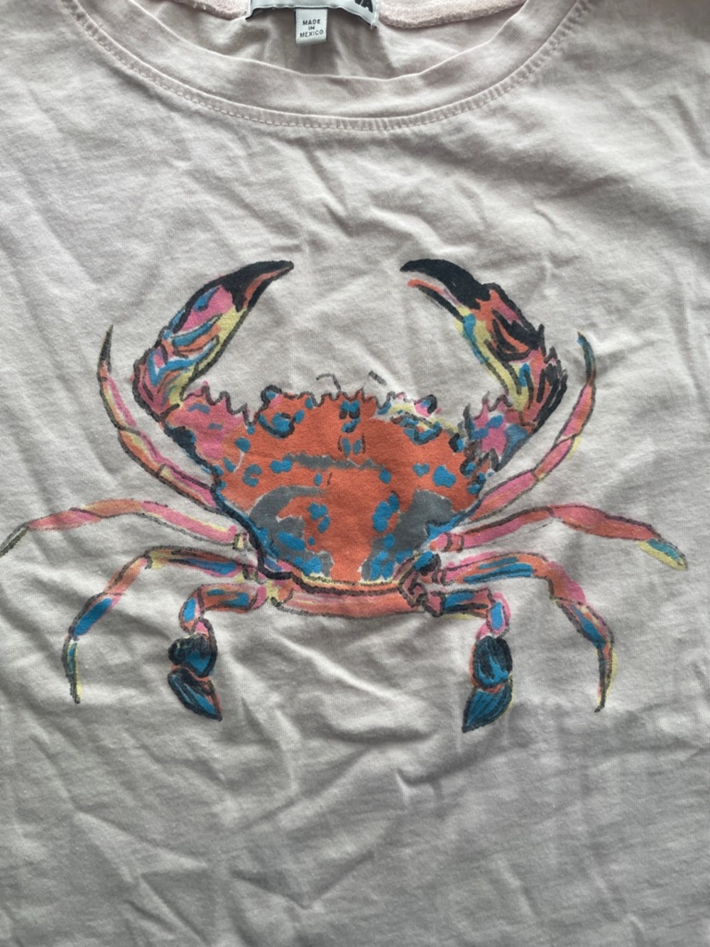 Crab t shirt - Picture 2 of 5